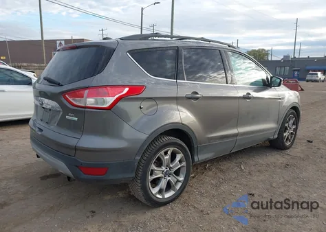 2013 Ford Escape Sel z USA, uszkodzony, nr VIN 1FMCU0HX7DUA58698